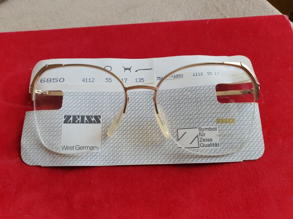 Oprawki okularowe ZEISS Germany ORYGINALNE ZŁOTE / wysyłka GRATIS
