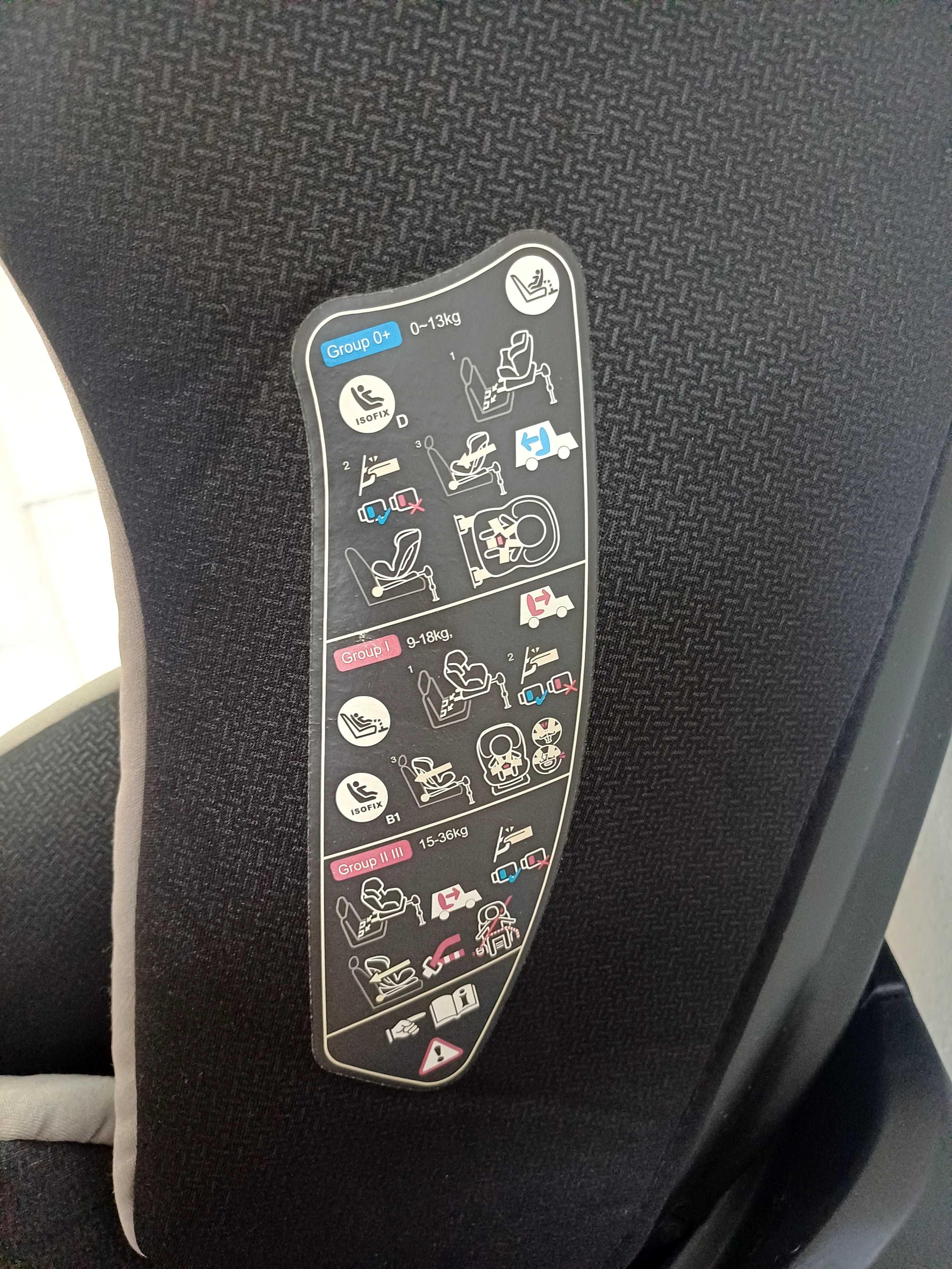 Cadeira auto bebé