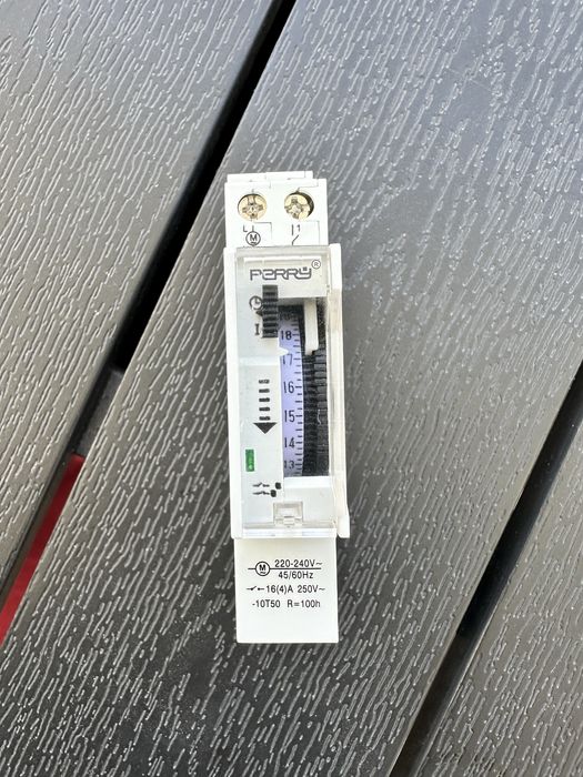 Interruptor horario / contactor de quadro
