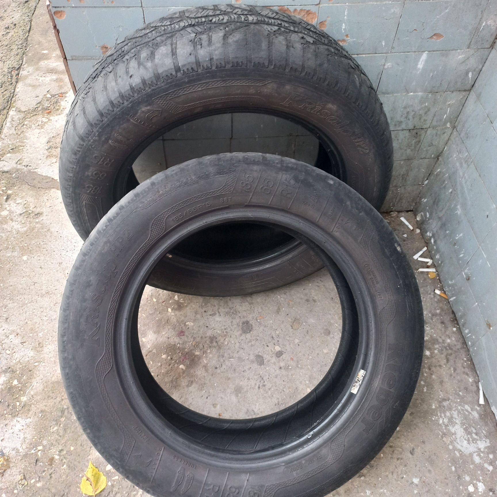 Продам шини Kleber Krisalp 185/65 R15 2 шт.