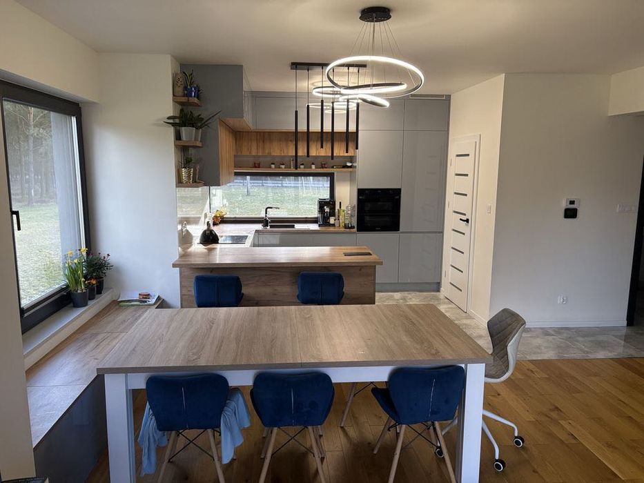 Dom w lesie bez sąsiadów asfalt gm Łochów