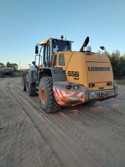 Ładowarka kołowa liebherr 556 waga pfreundt