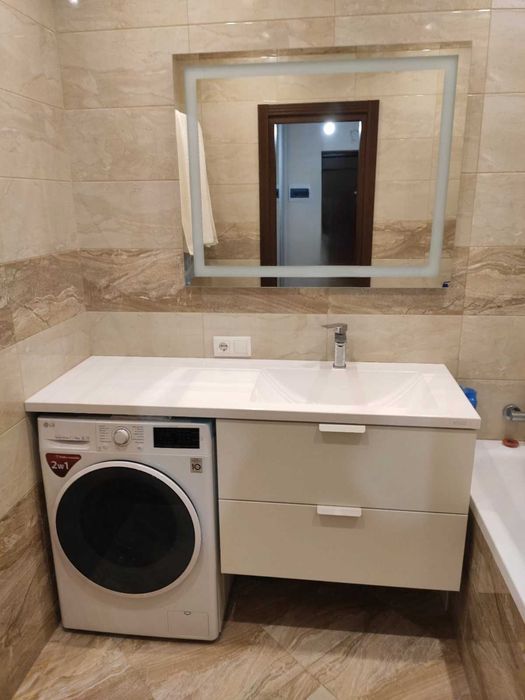 умывальник, столешница в ванную, раковина с искуственного камня