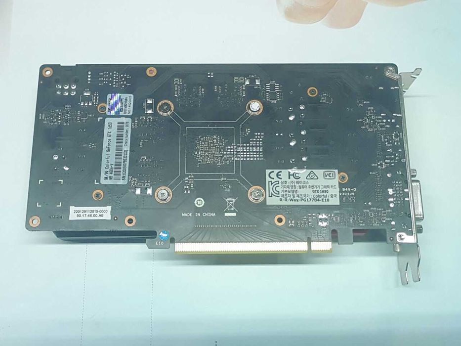 Видеокарта Colorful GTX 1650 (GDDR6 Samsung)