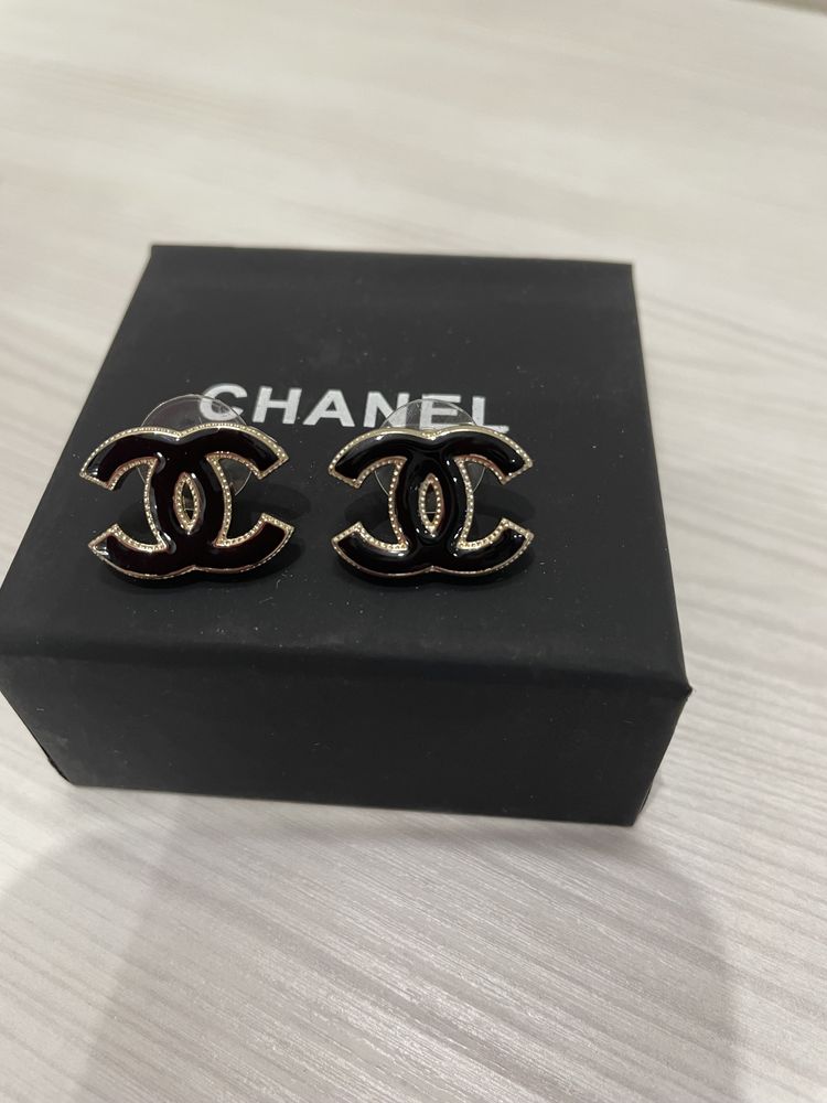 Сережки Chanel оригінал