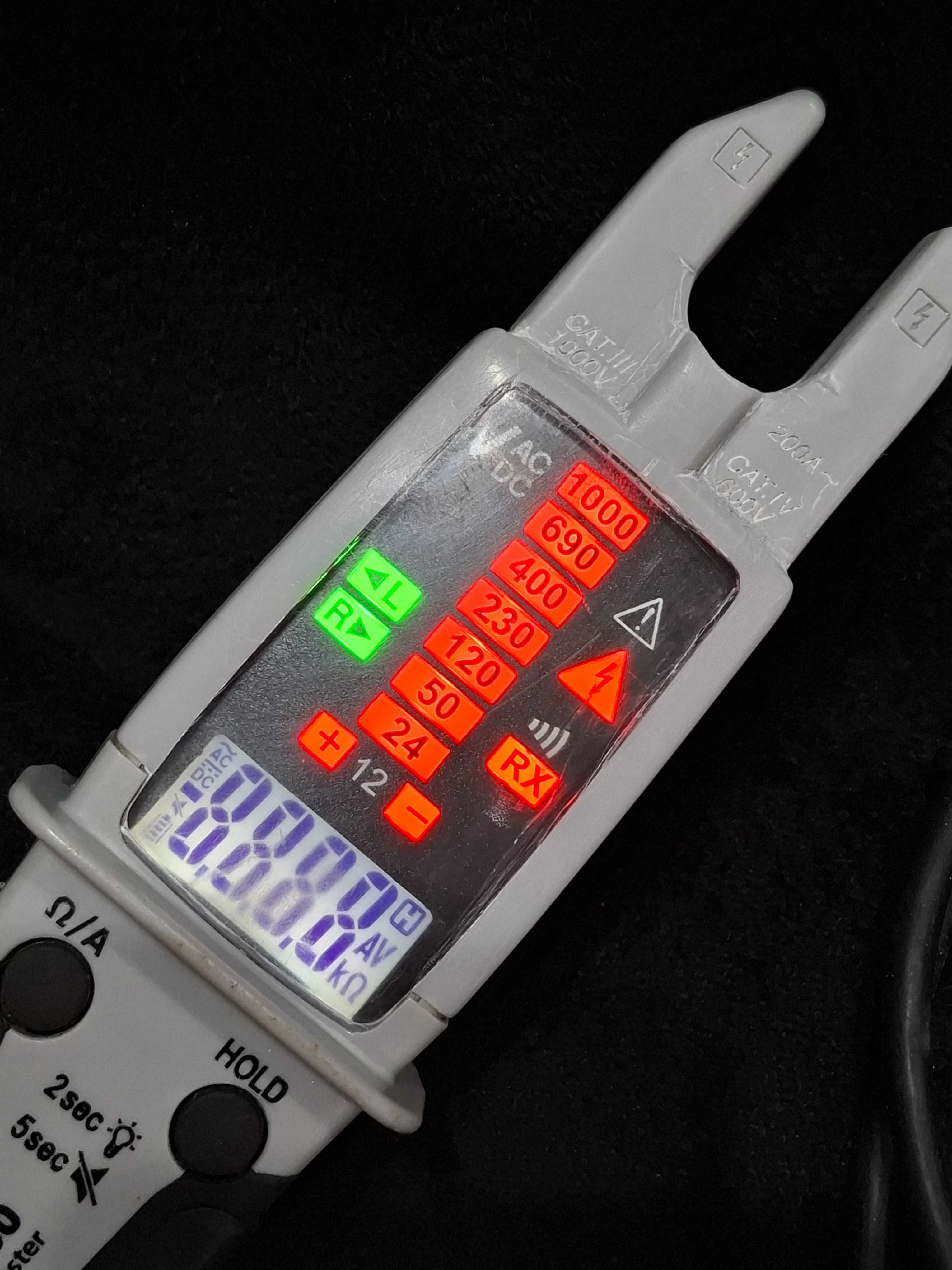 Wielofunkcyjny Miernik Megger MET1000 tester elektryczny wskaźnik