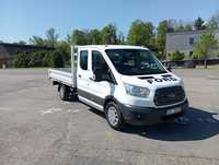 *F-VAT 23%*Ford Transit DOKA*2,2-101KM*7-osób*HAK*Salon PL-1 WŁ*