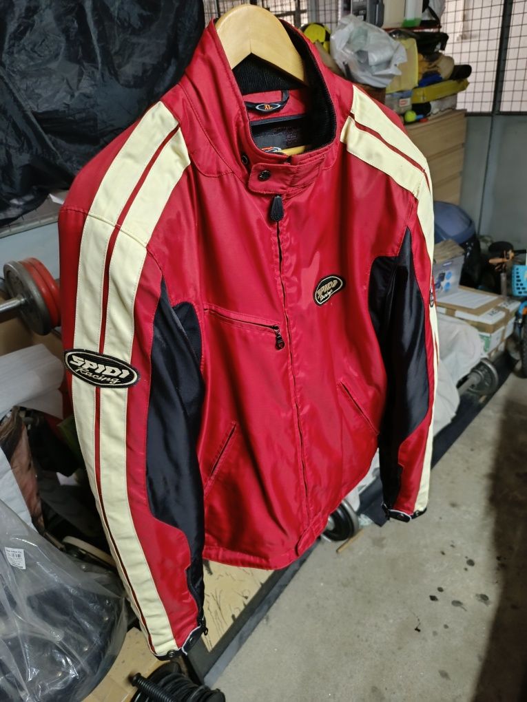 Blusão moto Spidi têxtil