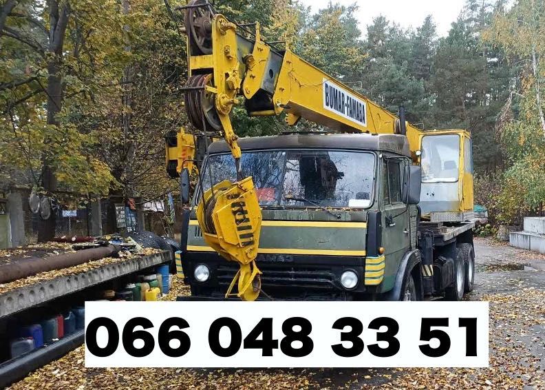 Оренда автокрана-25-18т/22м -Послуги