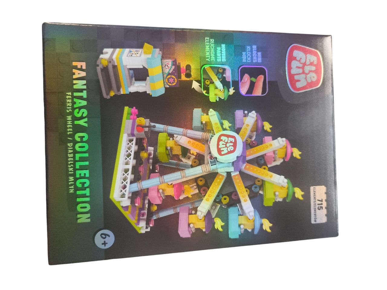 Klocki elefun 715 elementów ( 3176)