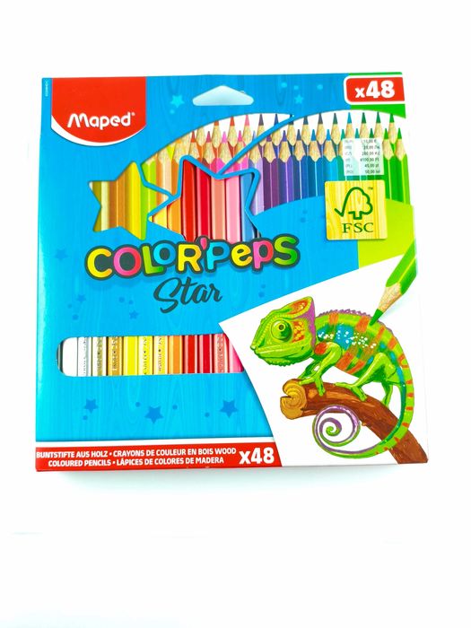 KREDKI 48 SZTUK Ołówkowe Colorpreps