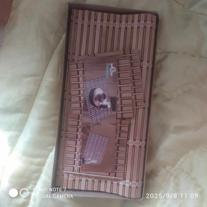 Распродажа до 30. 09сахарница  керамич.и бамбуковые салфетки