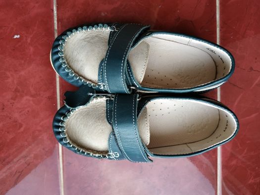 Новые кожаные мокасины туфли Берегиня на мальчика 27 р-р 18 см