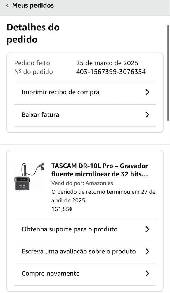 Tascam DR-10L Pro