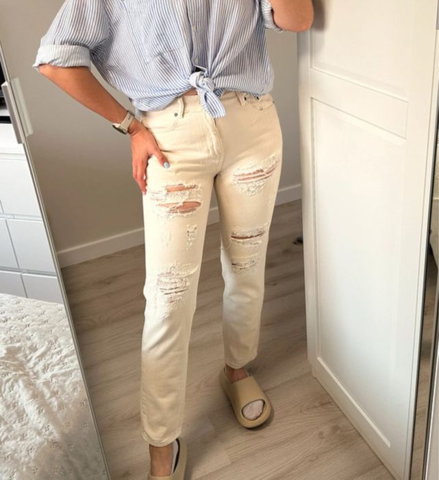 Paka spodnie rurki spodnie typu proste Zara S M