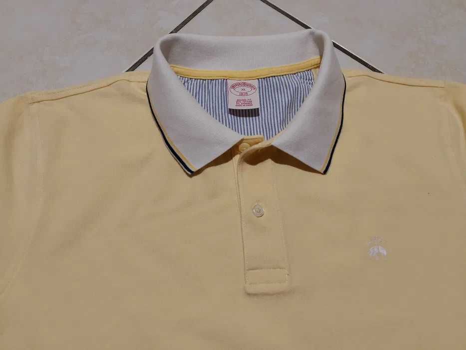 BROOKS BROTHERS USA - NOWA! z LOGO Koszulka Polo Męska rozmiar XL