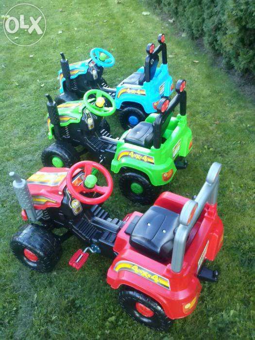 DUŻY traktor 2-6 LAT na pedały NOWY dla dzieci Rzeszów 3kolory 95cm!