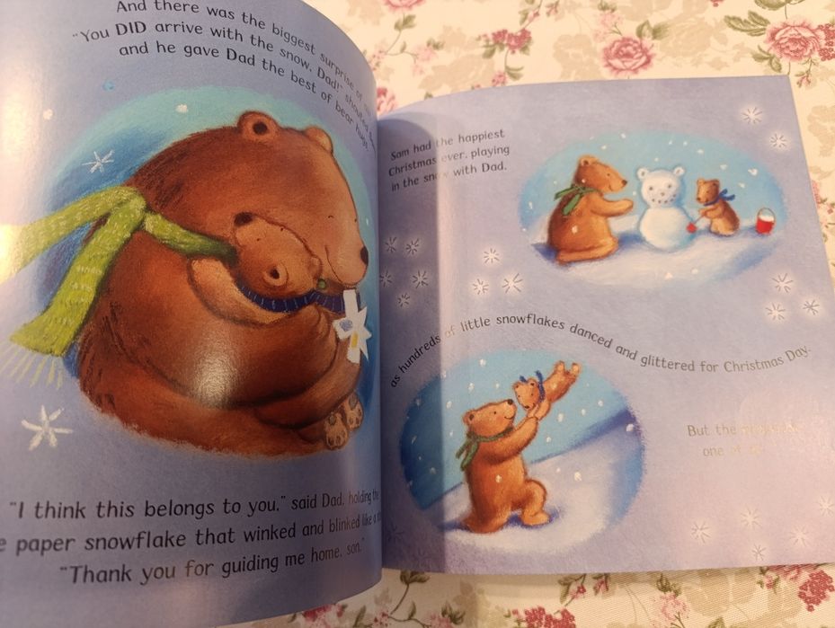 Sam's Snowflake książka dla dzieci po angielsku