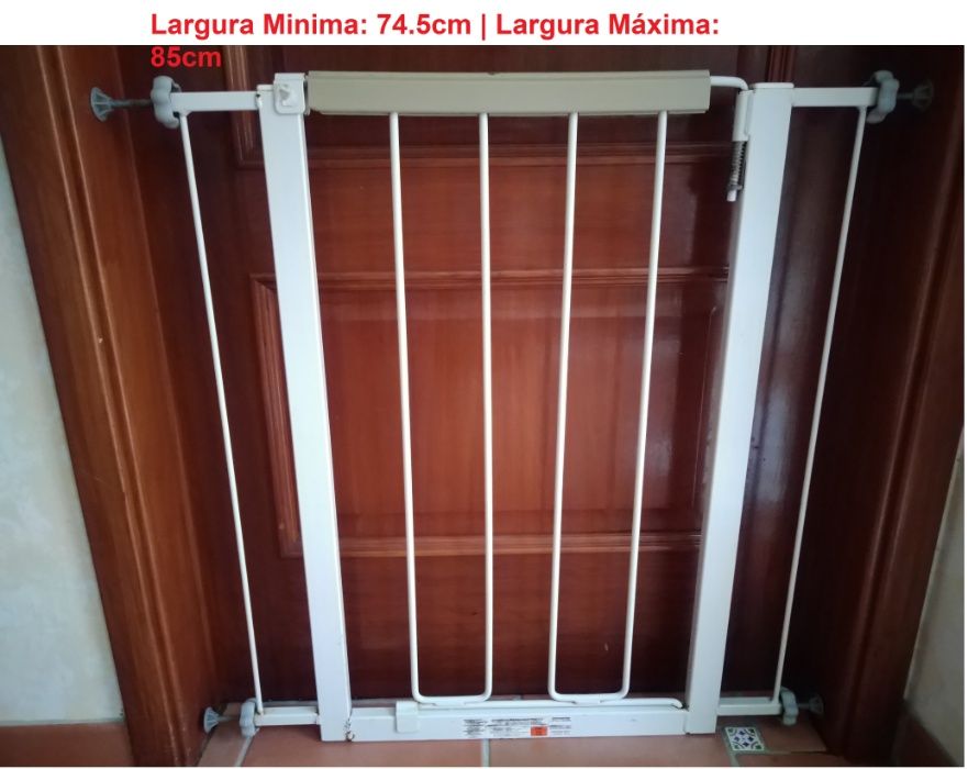 Grade / Barra de Segurança Extensivel para protecção de escadas ou por