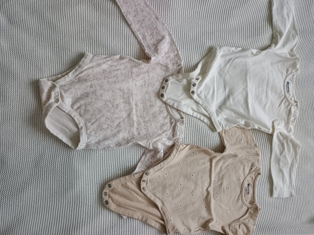 Zestaw body na długi rękaw 3 sztuki 74