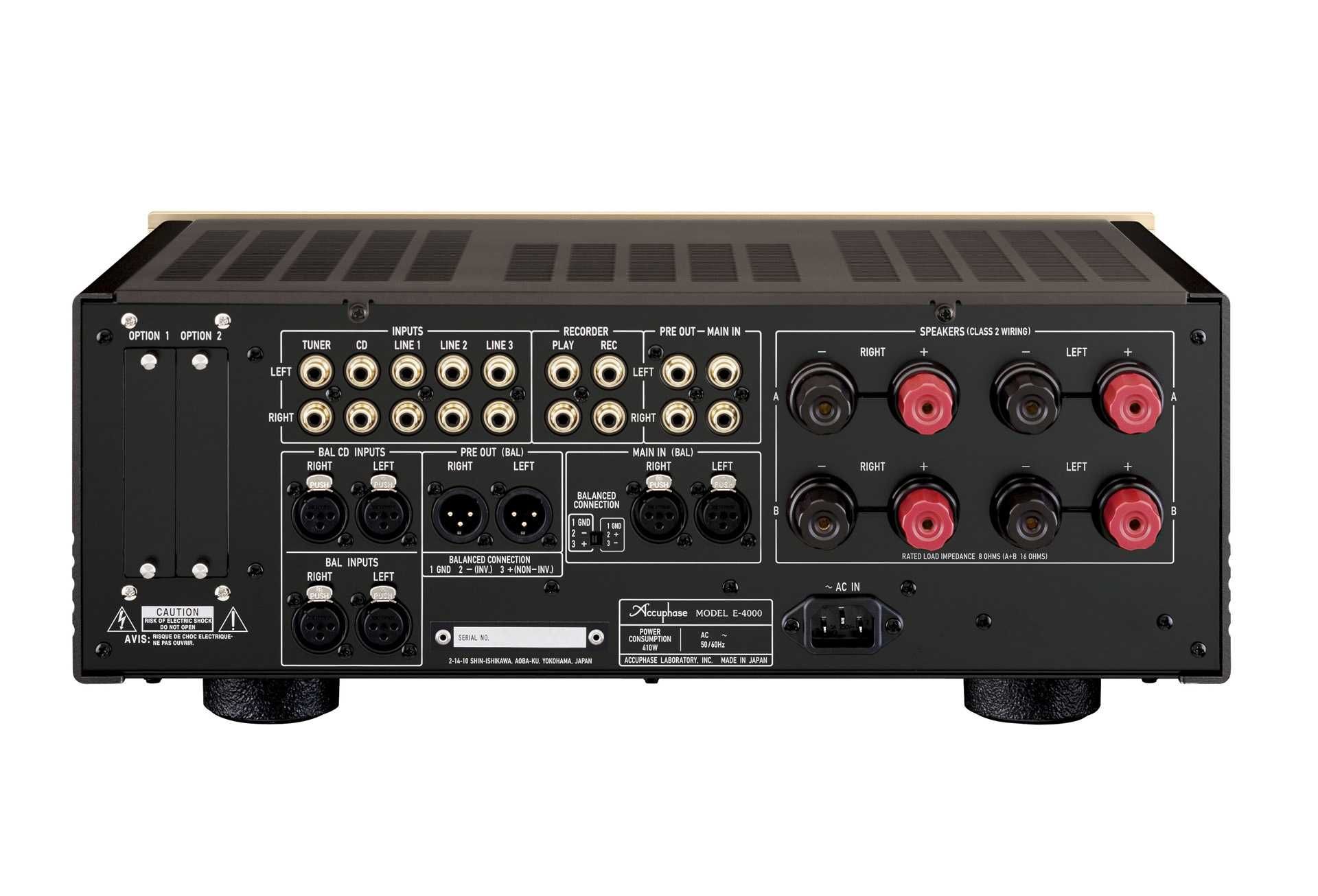 Accuphase E-4000 wzmacniacz zintegrowany nowy gwarancja