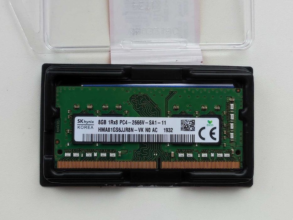 Оперативна пам'ять SK Hynix 8GB DDR4 2666MHz SO-DIMM | HMA81GS6JJR8N