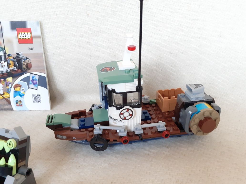 Lego Hidden Side 70419 - Wrak łodzi rybackiej