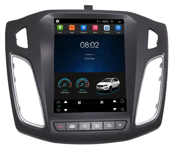 Radio nawigacja GPS TESLA Ford Focus MK3 2010 do 2018 ANDROID WiFi BT