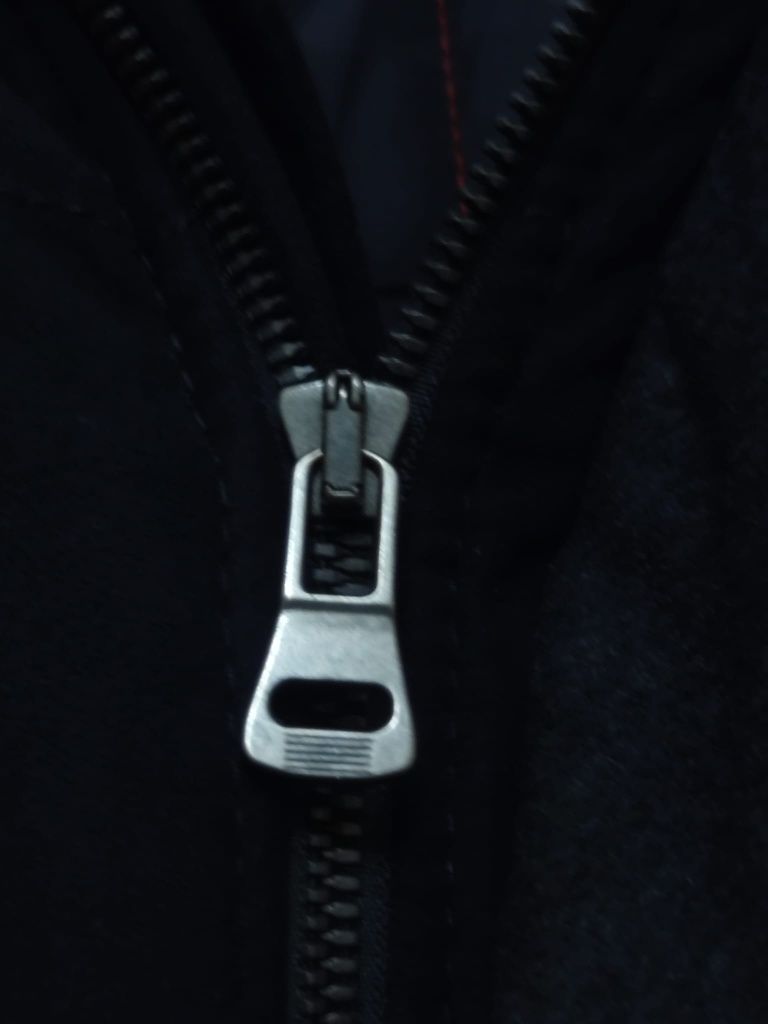 Kurtka parka Bugatti płaszcz płaszczyk męski classic XL szary siwy cza
