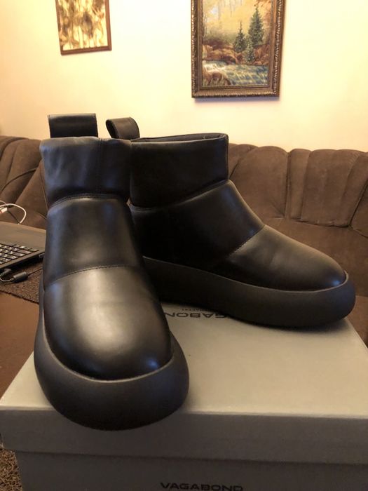 Натуральна шкіра кожа ботинки уггі Vagabond(37)