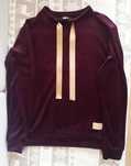 Komplet dresowy/dres damski welur Moon bordo rozmiar L polski produkt