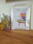 Ramka na zdjęcie srebrna aluminiowa wisząca 21 x 29.7cm pionowa 12 zł