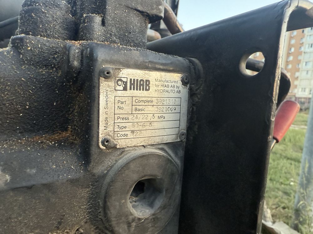 Кран на маніпулятор HIAB 071 A