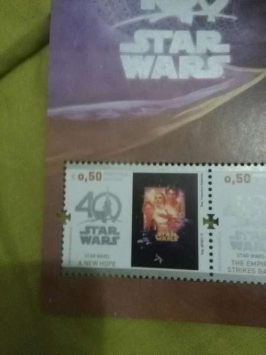 Selos Star Wars Edição Comemorativa 40 Anos CTT