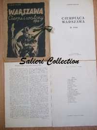 Warszawa cierpi i walczy 1944. Teka 21 grafik autorstwa L. Cieślika