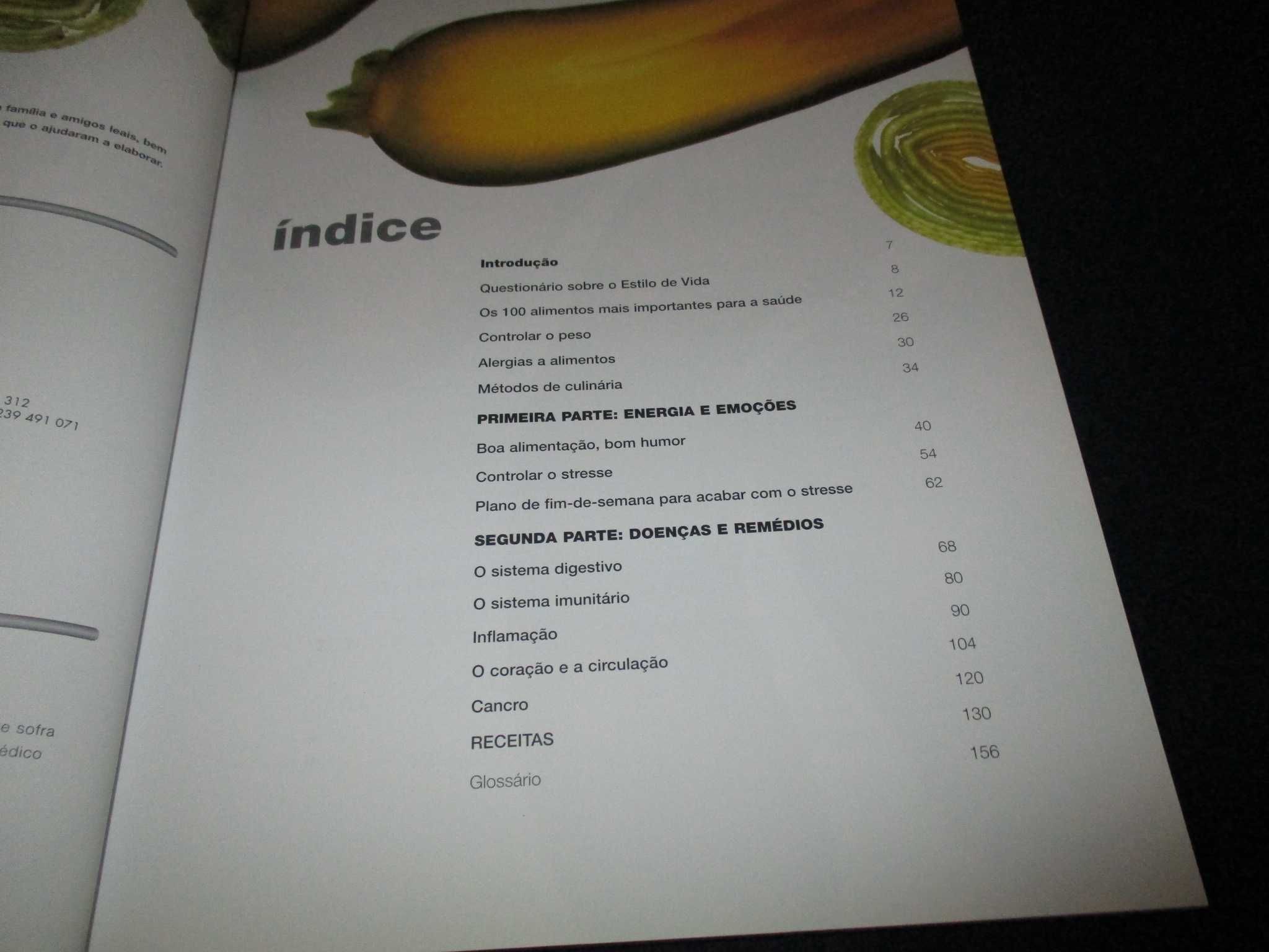 Livro O Nutricionista Alimentos que cuidam do espírito e do corpo