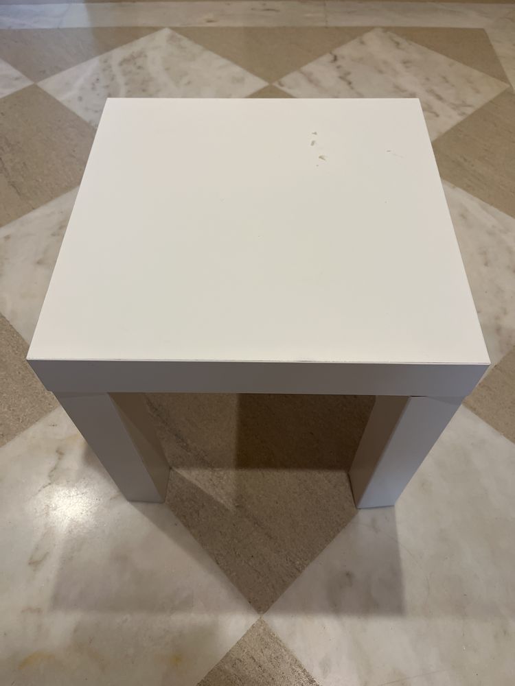 Mesa de apoio branca IKEA