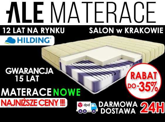 Nowy Materac Medyczny HILDING Rumba VELUR 140x200 do-35% Wysyłka 0 New