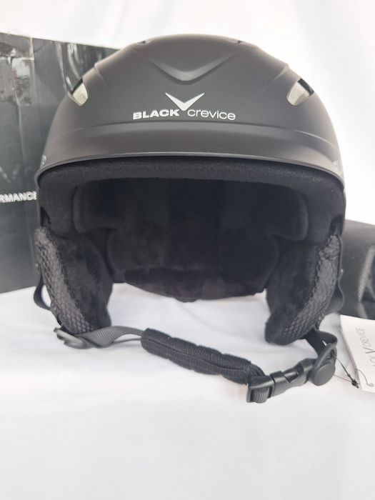 Kask narciarski Black Crevice Ischgl Matt Black L 59-60cm