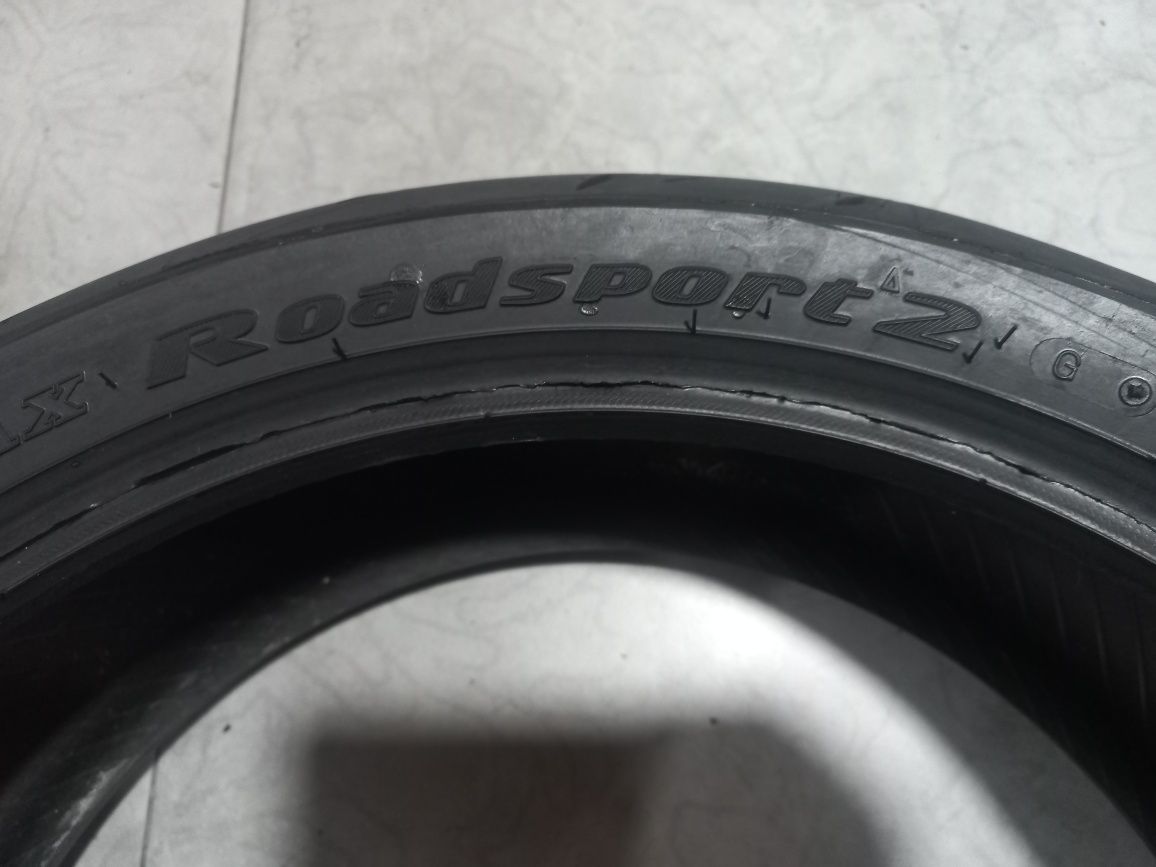 Pneu usado mota 180/55/17 dunlop road smart 2