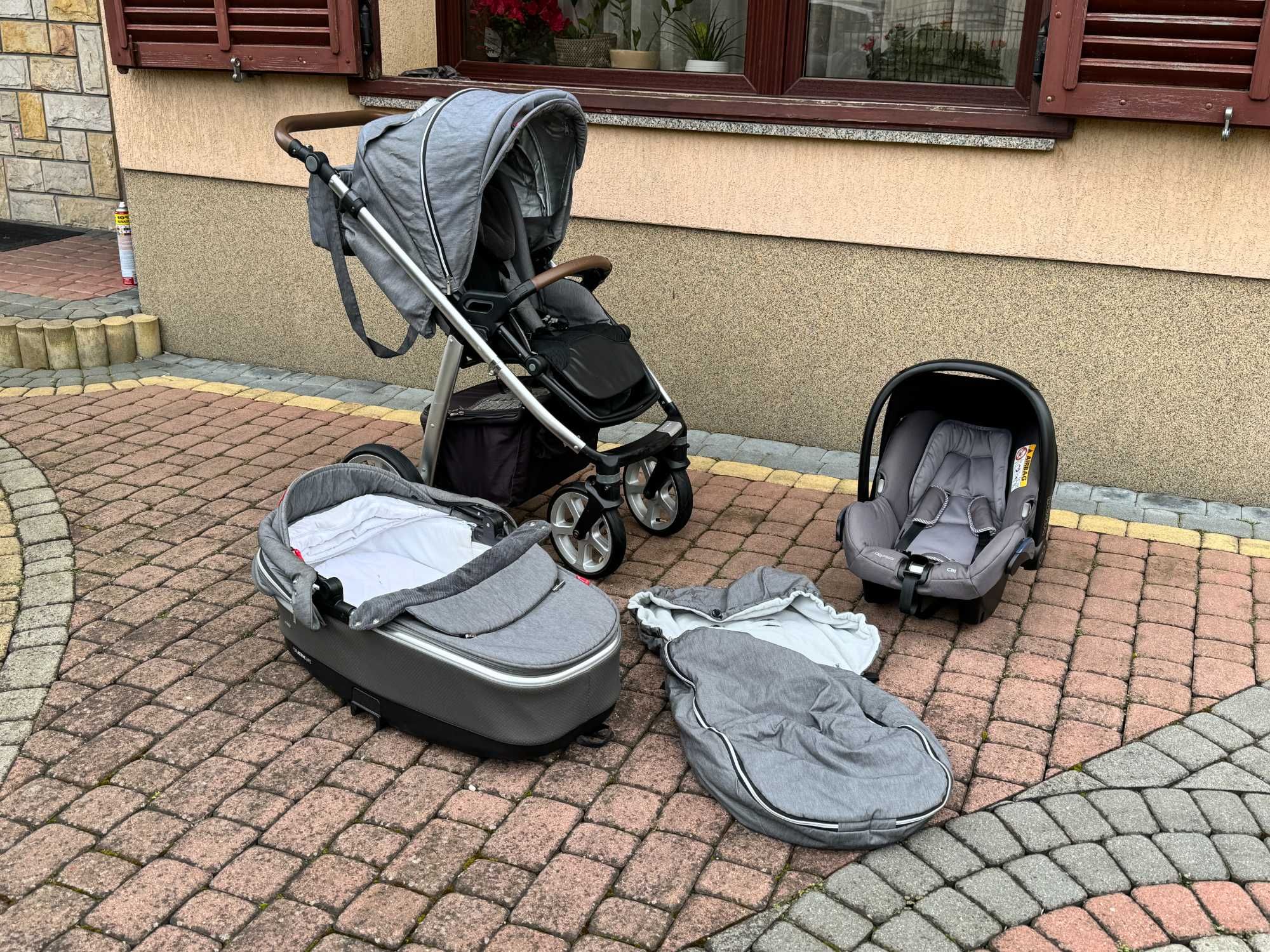 Wózek 3w1 Espiro Next Manhattan + Maxi Cosi