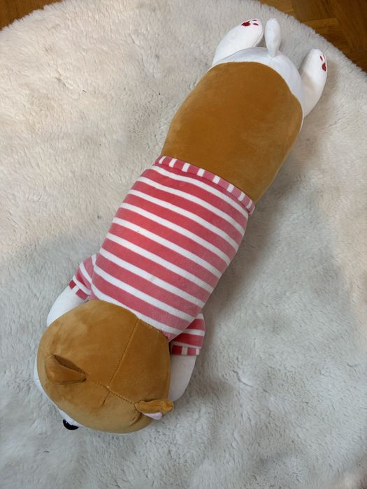 Maskotka pies akita 60cm maskotka pies shiba piesek pluszowy miś 60