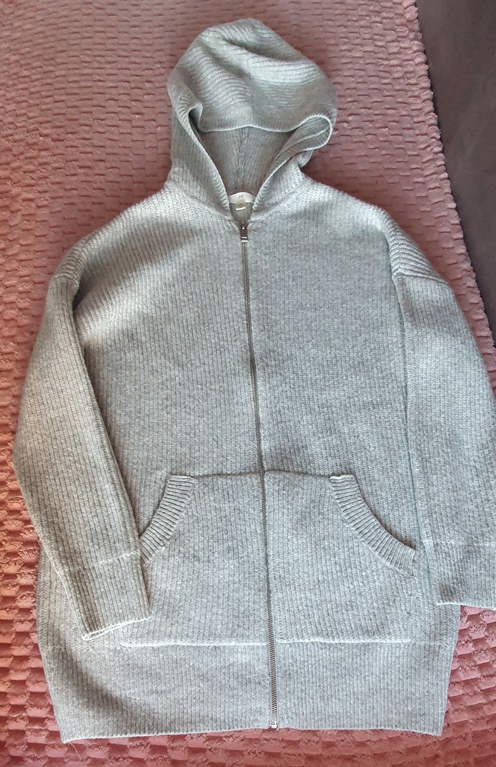 Sweter damski z kapturem h&m, Sweter damski M, sweter zimowy M, swetr