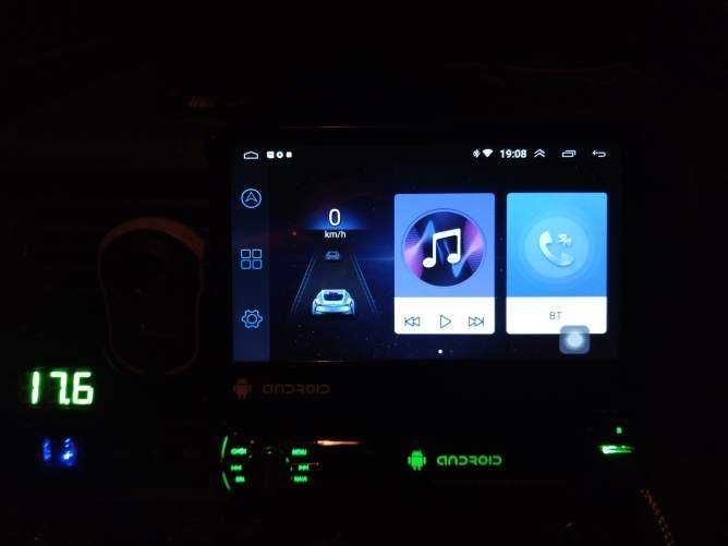 Radio 1DIN z WYSUWANYM EKRANEM Android Nawigacja GPS 2GB gwarancja