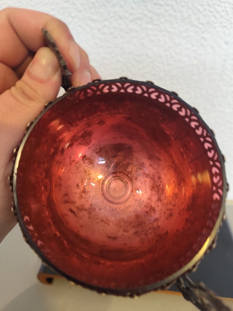Cukiernica secesja plater vintage retro prl przedwojenna
