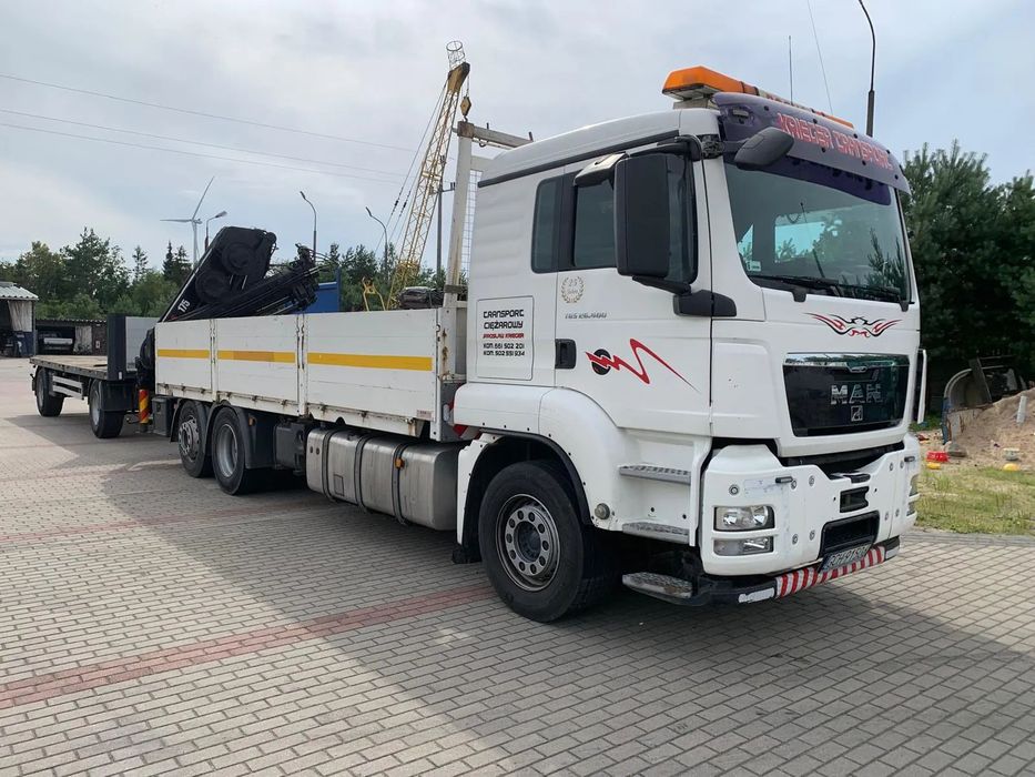 MAN TGS 26.400 6X2  HDS HIAB 175-3, stan idealny, sterowanie z pilota