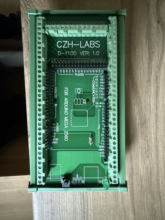 Podstawka Arduino Mega 2560 na szynę din