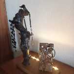 Porta jóias/peça de arte decorativa para hall ou no quarto
