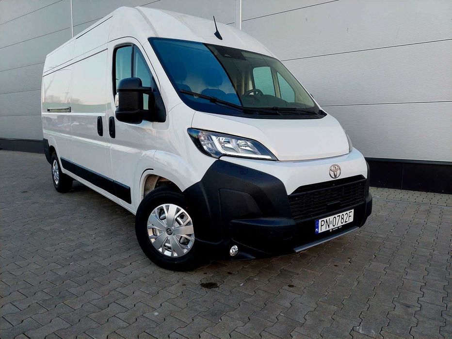 Wynajem busa dostawczego blaszaka L3H2 Ducato Boxer Jumper Proace MAX
