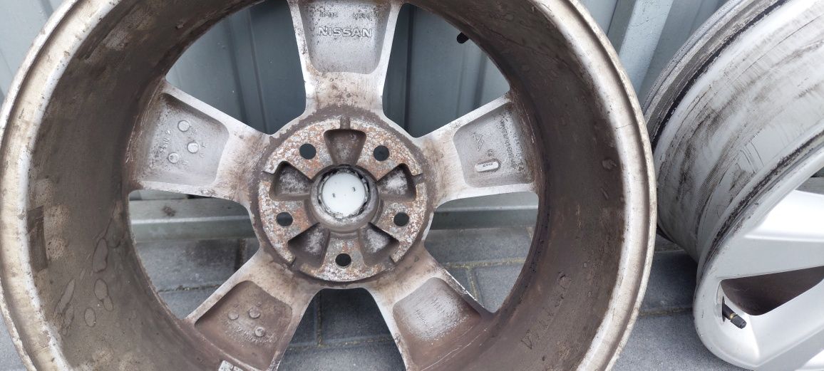 Alufelgi 17" 5x114.3 Nissan Qashqai X-trail Renault